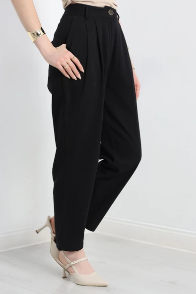 Gabardin Pantolon Siyah - 3
