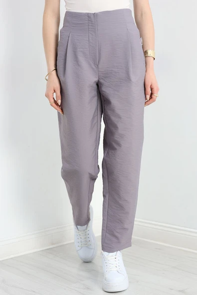 Paraşüt Kumaş Pantolon Gri - 2