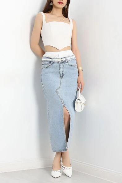 Kot Etek Buzmavi2 - 4