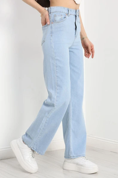 Palazzo Kot Pantolon Buzmavi - Resim 4