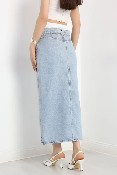 Kot Etek Buzmavi2 - 6