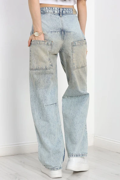 Palazzo Kot Pantolon Tintkahve - 7