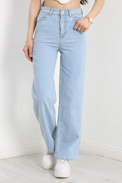 Palazzo Kot Pantolon Buzmavi ürün görseli