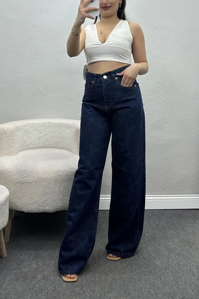 Palazzo Kot Pantolon Mavidesenli