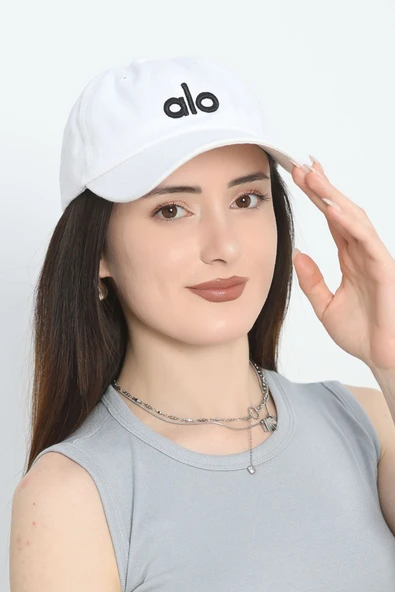 Nakışlı Şapka Beyaz - 2