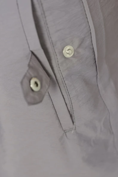 Paraşüt Kumaş Pantolon Gri - 6