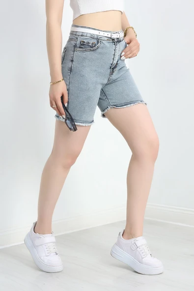 Kot Şort Buzmavi - 3