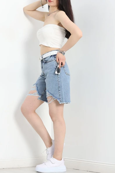 Kot Şort Karyıkama - 5