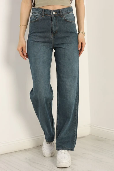 Palazzo Kot Pantolon Mavitint ürün görseli