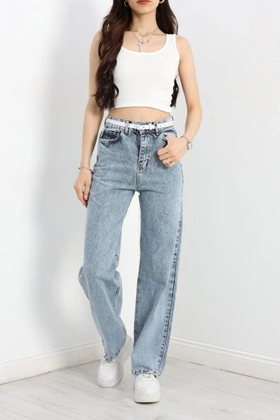 Palazzo Kot Pantolon Buzmavi9 ürün görseli