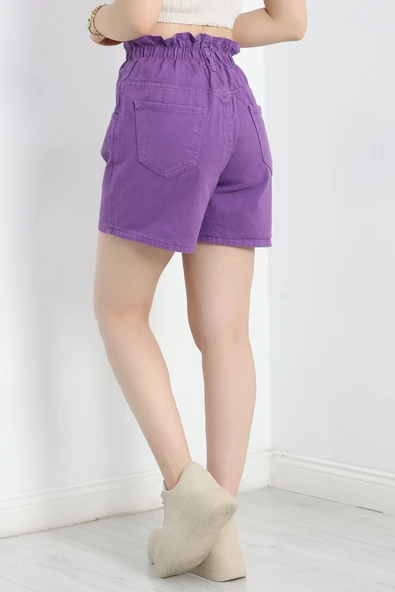 Kot Şort Mor - 7
