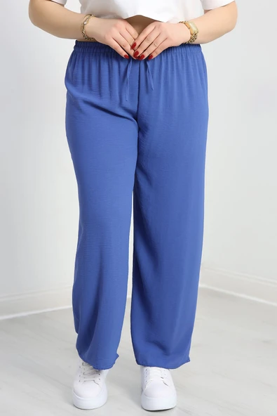 Ayrobin Büyük Beden Pantolon İndigo - 3
