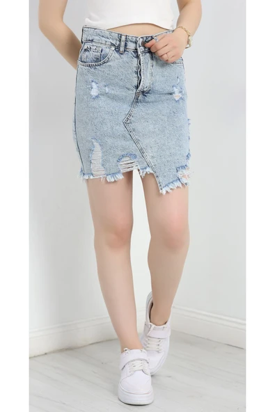 Kot Etek Açıkmavi - 2