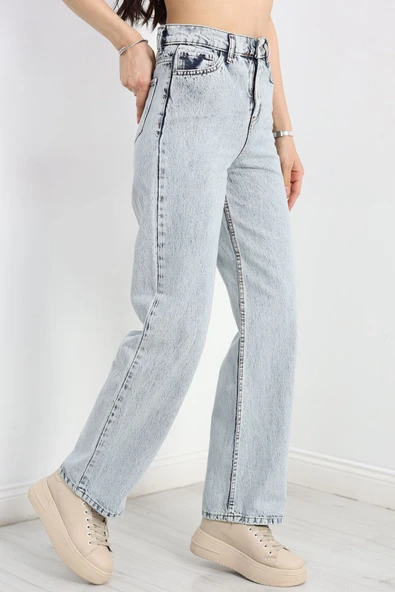 Palazzo Kot Pantolon Buzmavi10 - Resim 2