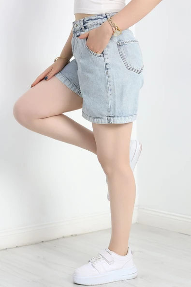 Kot Şort Buzmavi2 - 3