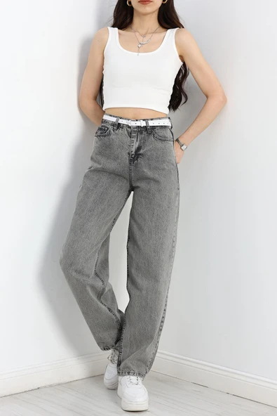 Baggy Kot Pantolon Füme - 4
