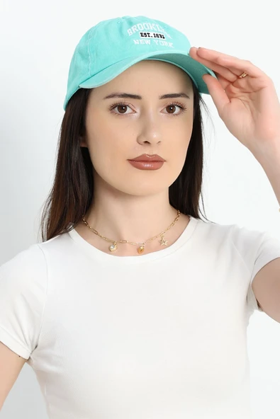 Baskılı Şapka Mint