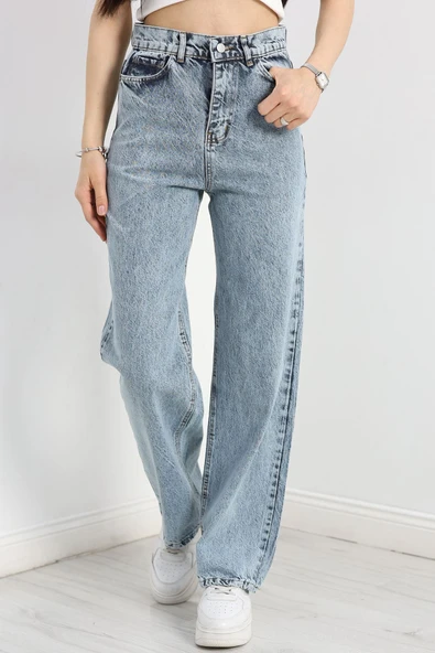 Palazzo Kot Pantolon Buzmavi9 - Resim 2