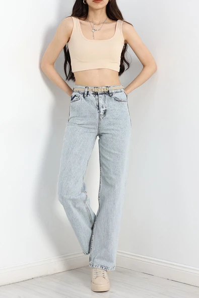 Palazzo Kot Pantolon Buzmavi10 - Resim 5