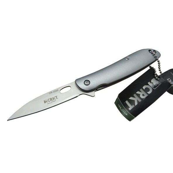 Crkt Cr 0055 Kamp Çakı 18 Cm - Otomatik, Metal Saplı, Kılıflı, Kutulu ürün görseli