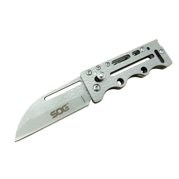 Sog Ac78 Gri Yaprak Kamp Çakı 14,5 Cm - Metal Sap, Kılıflı Tg-53-vice/(1395) 1934 ürün görseli 1