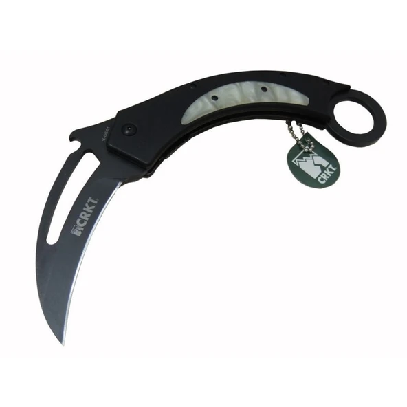 Crkt Blacsrambit Siyah X 0641 Bk Outdoor Çakı 22 Cm - Açacaklı, Kılıflı, Kutulu - 2