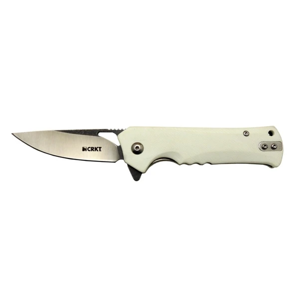 Crkt Muskie 202 Awy Beyaz Kamp / Outdoor Çakı 18cm - Yarı Otomatik, Kutulu ürün görseli