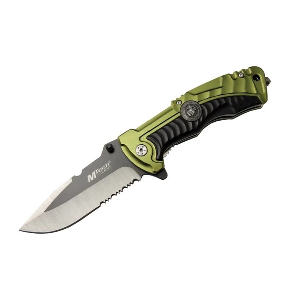 4-12-1 Haki Kurtarma / Kamp Çakısı 21cm- Yarı Otomatik, Testere Detaylı, Cam Kırma Aparatlı ürün görseli