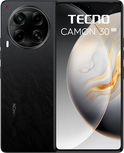Tecno Camon 30 512 12+12 Gb Ram 5G CL7 (TECNO Türkiye Garantili) Siyah 512 GB