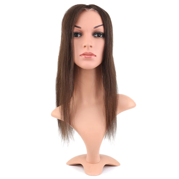 Ön Kısmı Ekstra Tül Koyu Kestane Baby Taban Tepelik - 13x14cm ürün görseli 1