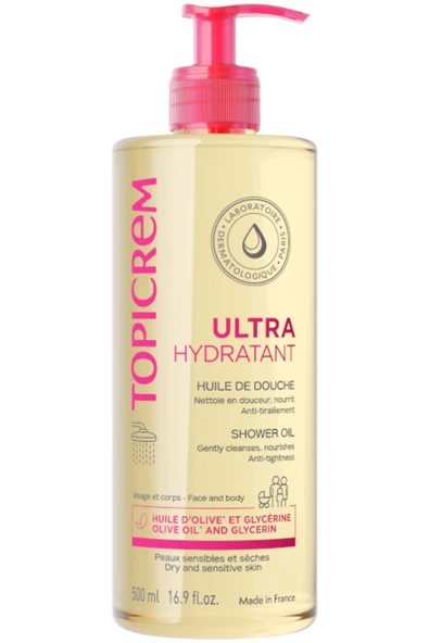 Topicrem Ultra Hydratant Shower Oil 500 ml