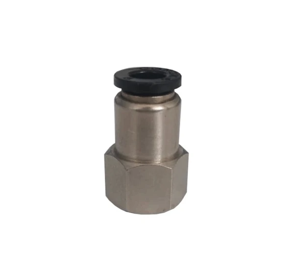 Pnömatik Dişi Rekor Bağlantı 4mm - M6 - 4