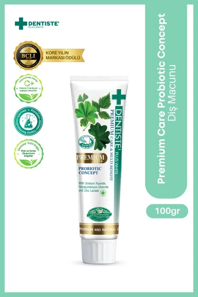 Dentiste Plus White Premium Care Prebiotik Konsept Diş ve Dişetleri İçin Koruma Diş Macunu 100g