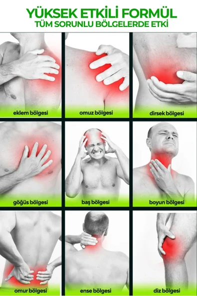 COSLAB Hempcream Green Power Masaj Kremi Kas, Eklem, Boyun, Ağrı Giderici Kenevir Kremi 100ml - 4