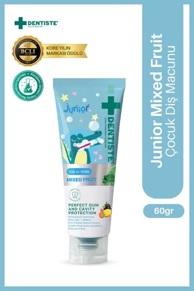 Dentiste Junior Diş Macunu Karışık Meyve Aromalı 6 Yaş 60 gr