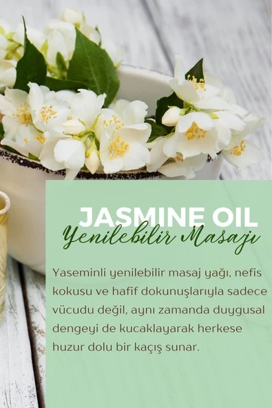 Thaialura Thai Aura 200ml Yenilebilir Yaseminli Etkili Spa Masaj Yağı Rahatlatıcı Nemlendirici - 6