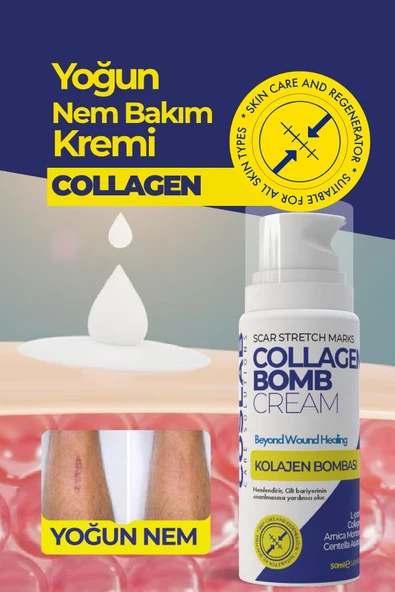 COSLAB Anti-Scar Yoğun Nemlendirici Yara ve İz Görünümünü Azaltıcı Hyaluronik Asitli Krem 50 ml - 6