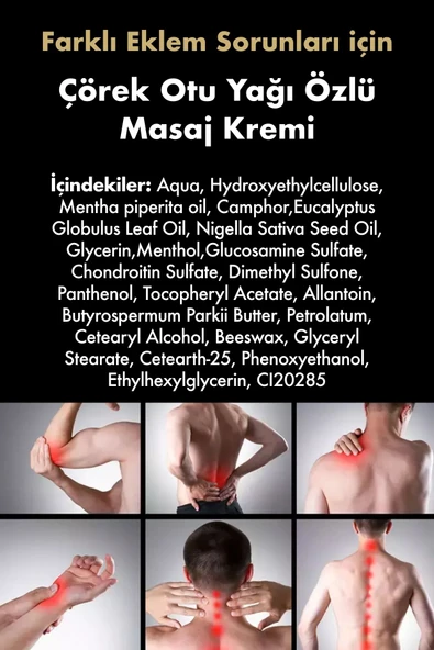 LENOBIOTICS Siyah Çörek Otu Yağlı Ağrı Giderici Kas ve Eklem Bakım Kremi 2’li Avantaj Paketi 2x100 ml - 3
