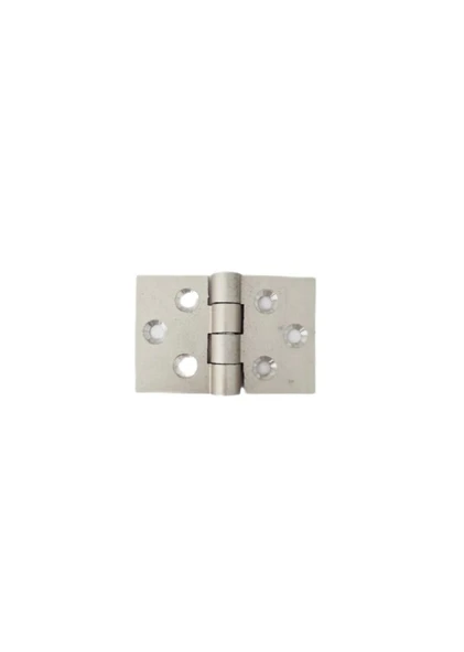 ALÜMİNYUM 2.5 CM DAR SABİT MENTESE 25 X 28 X 1.8 MM / 10 ADET - 2