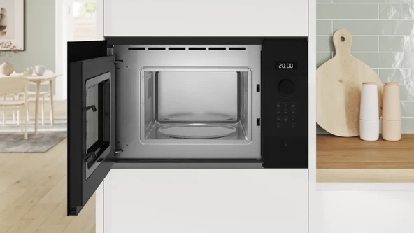 Bosch BFL524MB2 Siyah Ankastre Mikrodalga Fırın - 4
