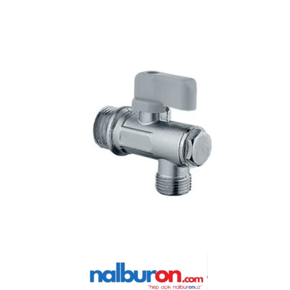 AYZ Mini Küresel Filtreli  Kumlu Çamaşır Makinesi Çeşmesi