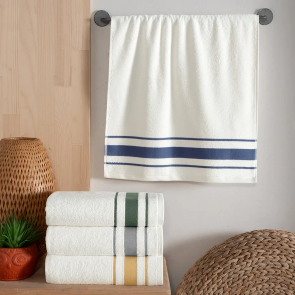 Schafer Home Vesta Havlu 50x90 Cm-Mavi