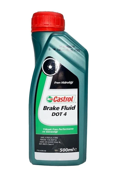 Brake Fluid Dot 4 Fren Hidroliği 500 ml