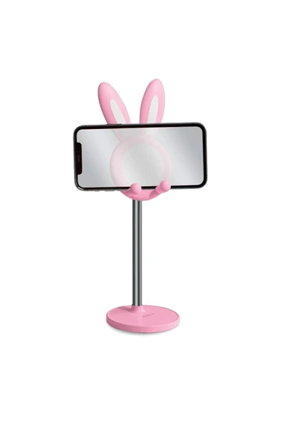 POLOSMART PSM122 Figürlü Telefon & Tablet Tutucu Pembe - 2