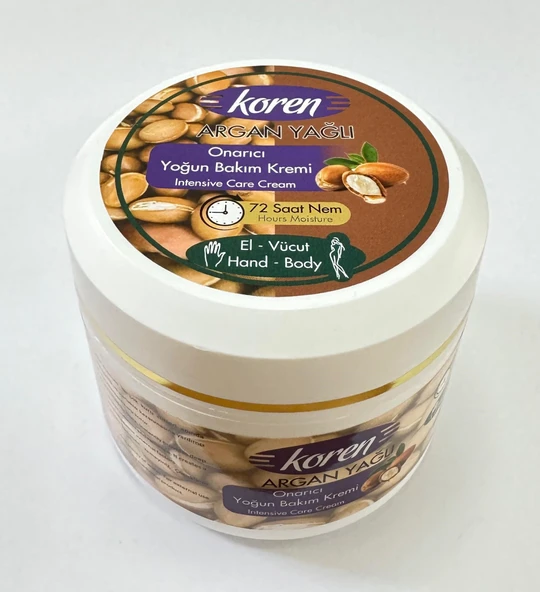 KOREN Argan Yağlı Yoğun Nemlendirici ve Onarıcı Krem  150 ml - 2