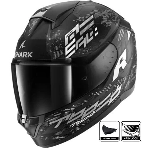 Kask Shark Rıdıll 2 Molokai Mat Kapalı Siyah/Gri ürün görseli