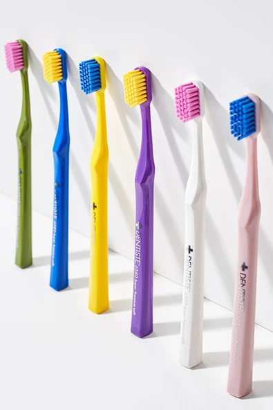 Dentiste 6580 Super Premium Soft Diş Fırçası & Sarı & - 6