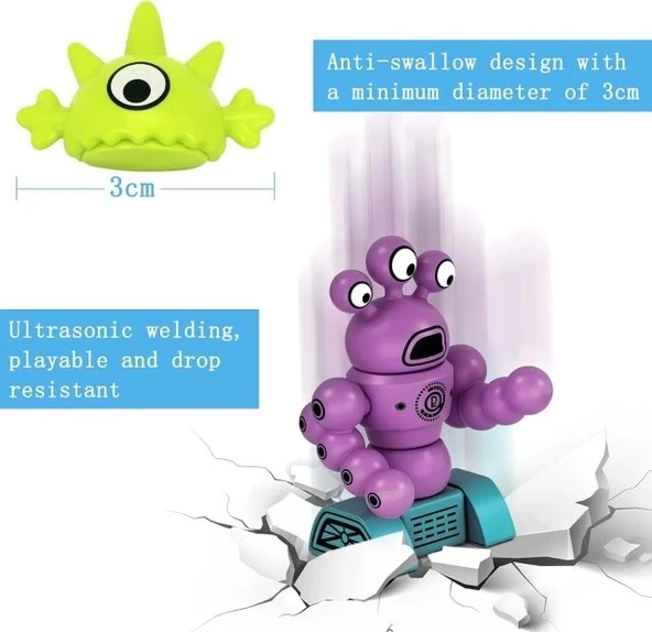 Gift2U Manyetik Robot Oyun Seti - 2