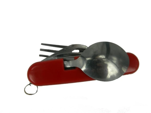 K 524 Rd Çok Amaçlı Çakı (çatal, Kaşık, Bıçak) 9cm - Plastik Gövde ürün görseli