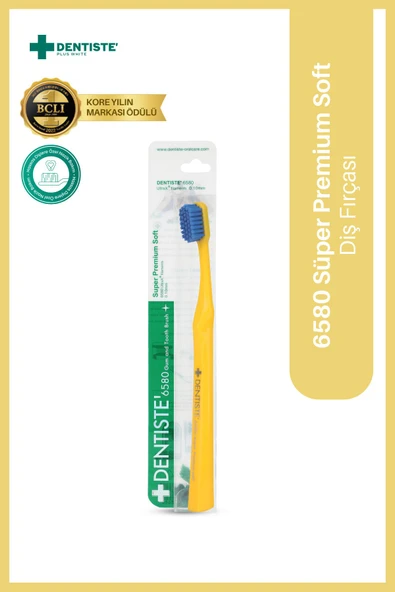 Dentiste 6580 Super Premium Soft Diş Fırçası & Sarı &